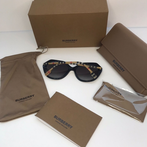 💯 Original New Women's Low Bridge Fit Sunglasses, BE4375F Vanessa - Picture 13 of 13